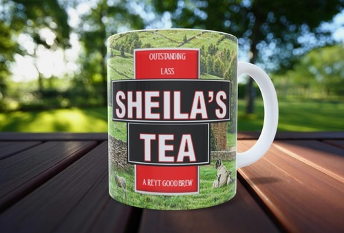 Personalised tea themed mug - -,