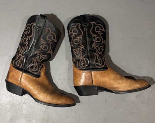 Vintage tony lama two tone - vintage,