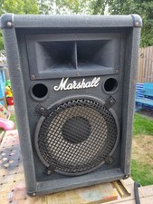 LOVELY VINTAGE MARSHALL BAND SPEAKER 100W USED & UNTESTED MANCAVE DECORATION ETC