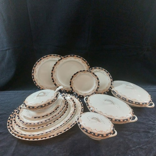 Antique wood sons england - &,