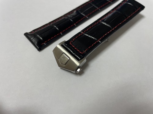20mm 22mm tag - heuer, leather