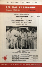 1963  1964       Brentford  v