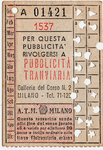 Railway tramway ticket - /,