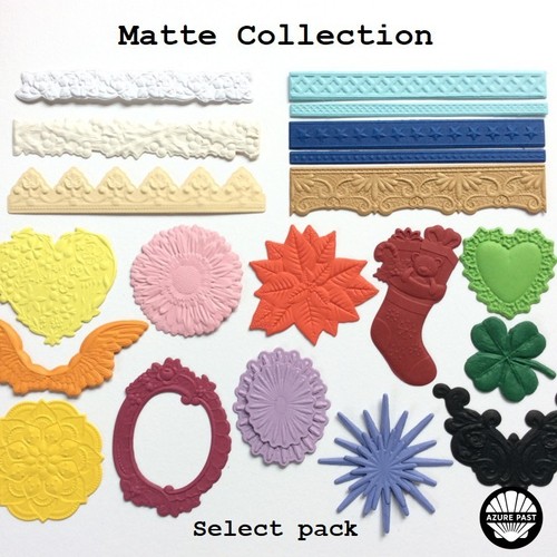 Embossed die cuts