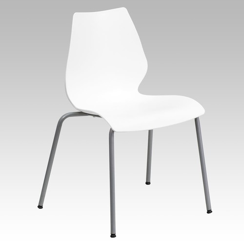770 capacity white stack - lb.,