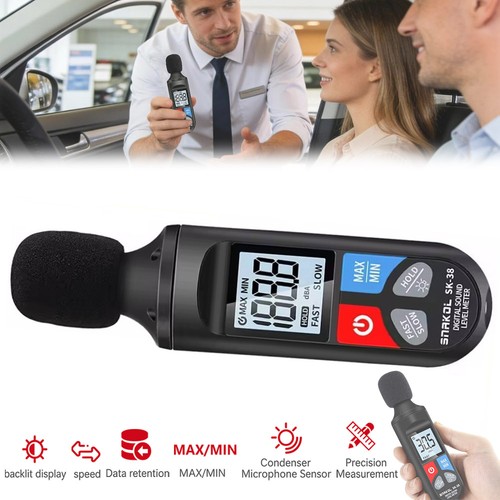 Digital decibel meter sound - digital,