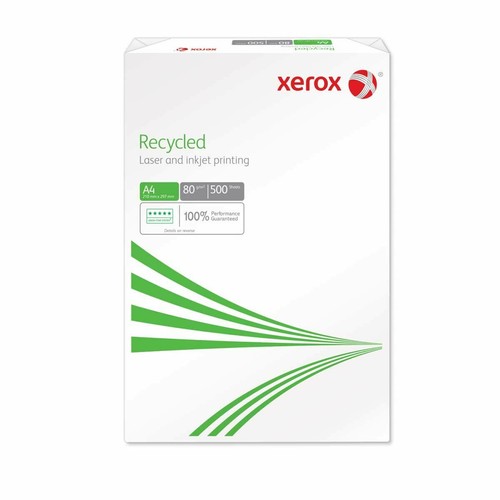 Xerox recycled 80gsm - a4, laser