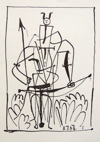 Picasso mounted ltd - mounted,
