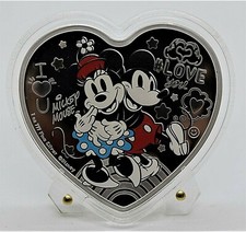 2021 Niue - Disney Love Ultimate Couple Mickey and Minnie Mouse Disney 1 Oz