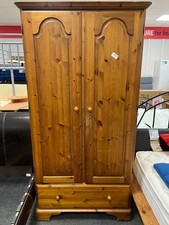 Ducal Solid Pine Double Wardrobe (2)- CS S56