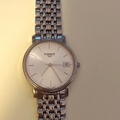 Tissot 1853 quartz white - tissot, dial