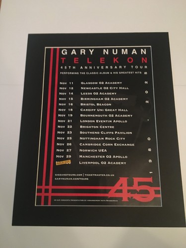 Gary numan telekon 45th - gary, numan-telekon