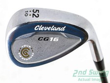 Cleveland CG16 Chrome Zip Groove Wedge Gap GW 52° Graphite Wedge Flex Right 35.0
