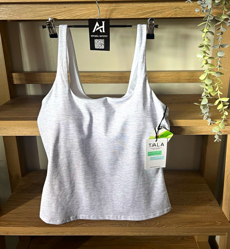 Tala women grey scoop - grey, neck