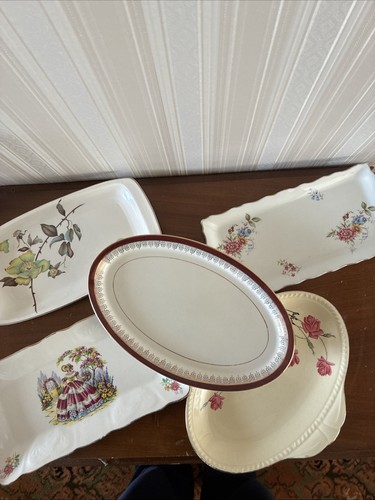 Vintage porcelain sandwich - porcelain,
