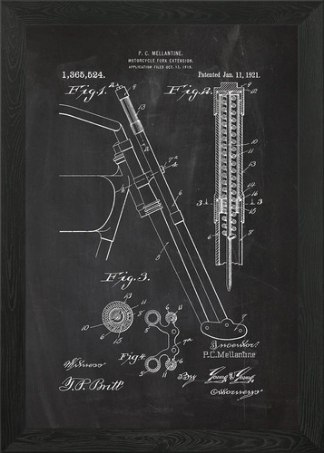 Motorcycle fork extension - fork,