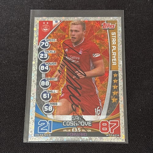 Signed sam cosgrove - sam,