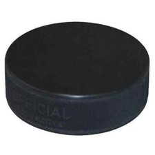 Official Ice Hockey Puck Black 6oz Standard  Rubber Training Game