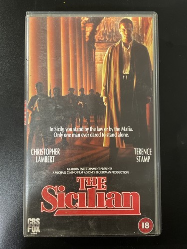 The sicilian vhs 1987 - the,