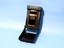 1994 ZIPPO Unused Slim Brass & Faux Lighter in Original Plastic Case #JM