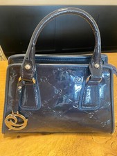 Ripani navy patent handbag 