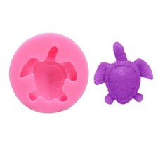 Turtle Sealife sea ocean animals 3D Silicone Mould Fondant Cupcake Baking Cake