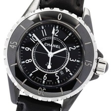 CHANEL J12 H0680 Black ceramic
