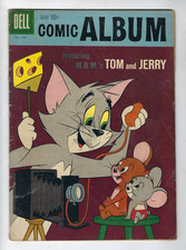 Dell Comic Album # 12 Tom and Jerry Silver Age 1961 VG/FN