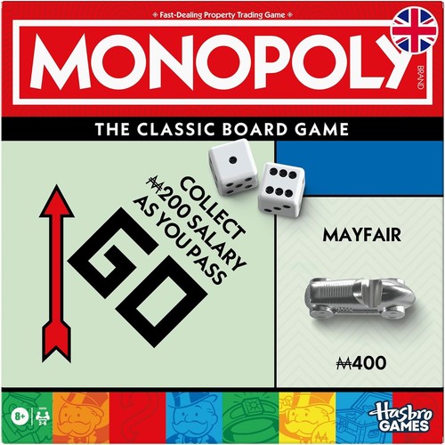 Monopoly board game with - monopoly,