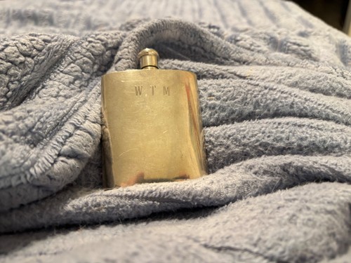 Sterling silver flask - sterling,