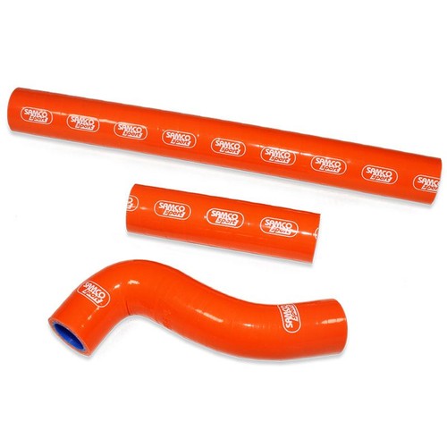 Orange samco rad - hoses, ktm