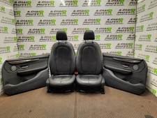 BMW Black Leather Interior /