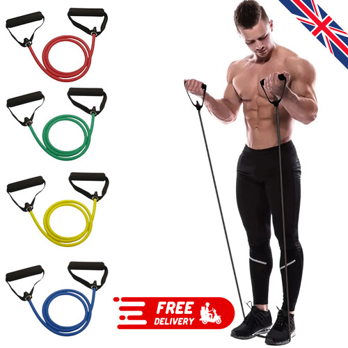 Resistance bands with handles - with,