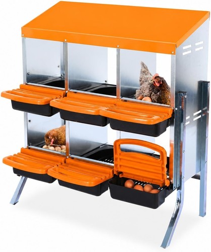 Compartment chicken nest - 6-compartment,