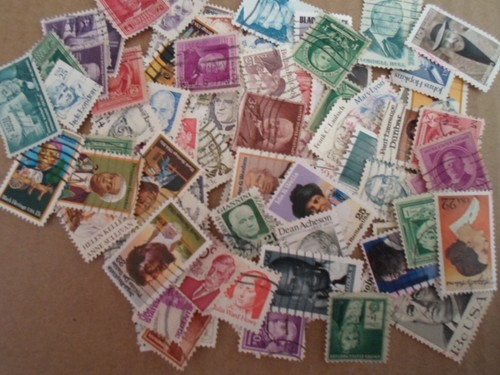 Collection 100 stamps - stamps,