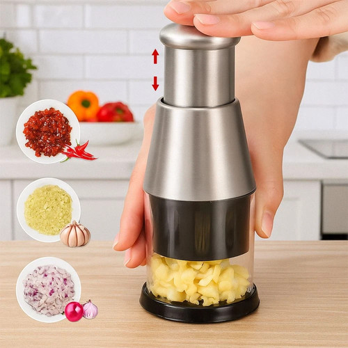 Manual hand press garlic - manual,