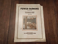 Vintage Magazine Power Farming June 1919 Ads Photos Farming News