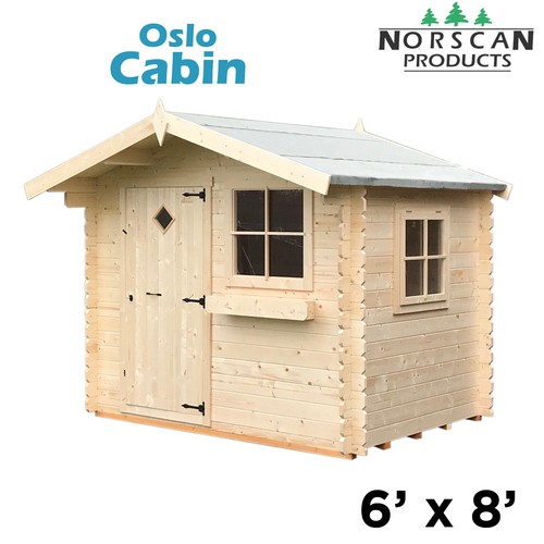 28mm log cabin garden - x,