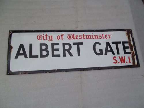 Vintage albert gate sw1 - vintage, "albert