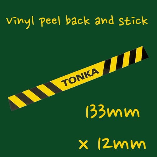 Tonka truck vinyl sticker - tonka,