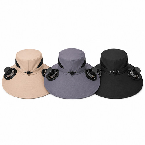 Solar fan sun hat - solar,