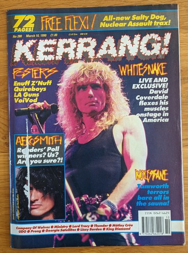 Whitesnake kerrang issue 280 - kerrang!,