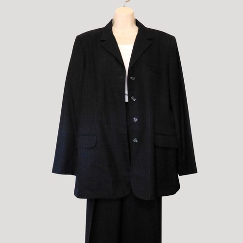 Morton bernard black pinstripe - bernard,