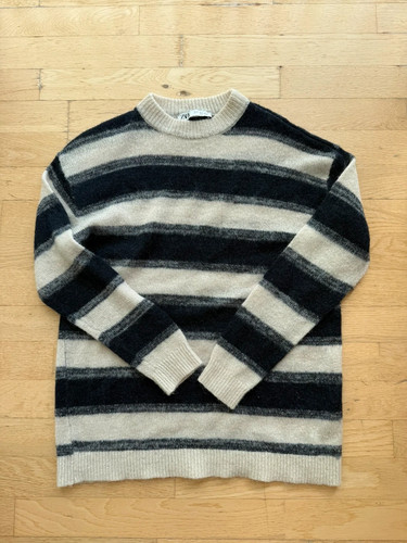 Zara alpaca wool stripe - zara,