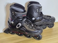 Mens Rollerblade Fusion X5 Size UK 12 EU 47 Inline Skates Blades. Shock Eraser.