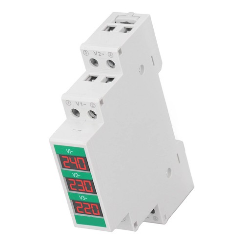 Phase voltmeter din - phase,