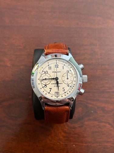 Poljot 3133 chronograph 38mm - 3133,