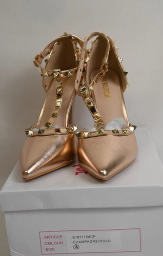 Studded bar heels size - studded, |