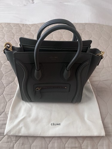 Celine nano luggage bag - luggage, in
