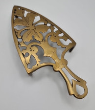 Vintage Antique Brass Trivet